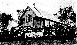 Anglikánský kostel svatého Jakuba, Pratten, 1912.jpg