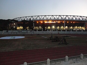 A római olimpiai stadion 2018-ban