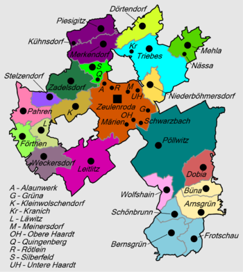 1. Januar 1970: Eingemeindung von Schönbrunn nach Bernsgrün