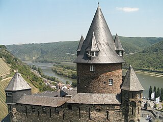 <span class="mw-page-title-main">Stahleck Castle</span> 12th-century fortified castle in Bacharach, Germany