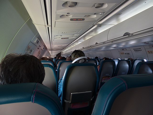 Plane interior Forest & Kim Starr [CC BY 3.0 us (https://creativecommons.org/licenses/by/3.0/us/deed.en)]