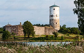 Вид замка с северной стороны