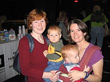 Lesbian couple with children Stephaniehaynes family.jpg