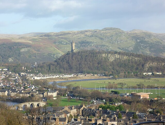 The site of the Battle of Stirling Bridge