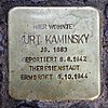 Stolperstein Offenbacher Str 7 (Wilmd) Kurt Kaminsky.jpg