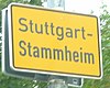 Ortschild Stuttgart-Stammheim