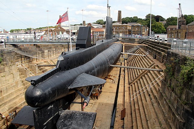Image: Submarine Ocelot, Chatham Historic Dockyard, Kent   geograph.org.uk   2577101