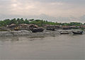 Fischerdorf in den Sundarbans im Distrikt Satkhira