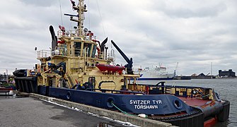 Danish Svitzer Tyr in Ystad harbour 2018