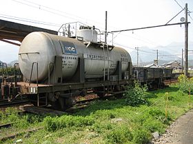 タム8000形、アタム8000 2007年3月28日、三岐鉄道丹生川駅