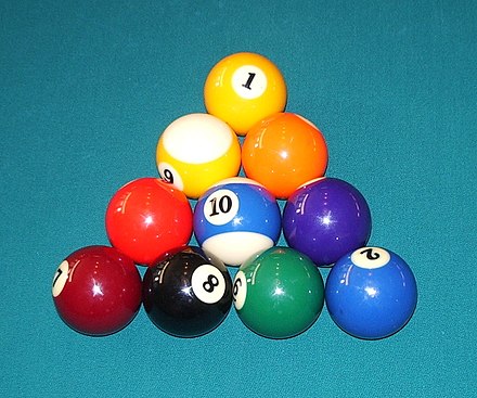 Wiki balls. Бильярд с разноцветными шарами. Бильярдный шар 10. Цветные шары в бильярде. Бильярдный шар пул.