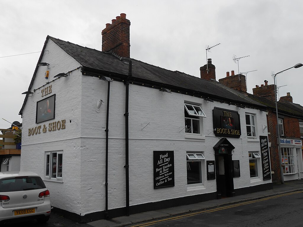 Creative Commons image of The Boot and Shoe in Nantwich