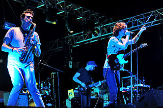 <span class="mw-page-title-main">The Rapture (band)</span> American rock band