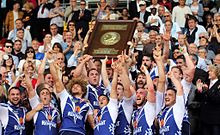 Toulouse Olympique winning in Elite One Championship in 2013-2014 Toulouse 2014.JPG