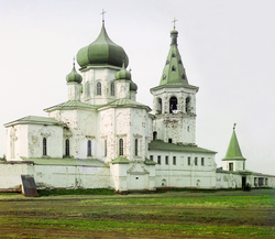 Treeinigheitsklosteret i Tjumen Foto: Sergej Prokudin-Gorskij (ca. 1912)