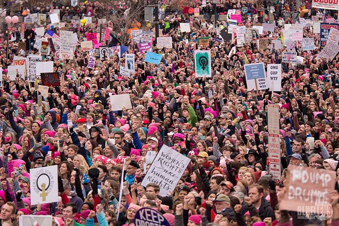 Trump-WomensMarch 2017-top-1060279 (32449985905).jpg