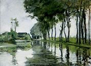 Canal scene, Holland