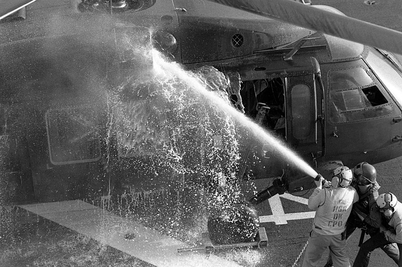 File:UH-60a damaged on USS Guam (LPH-9) Grenada 1983.JPEG