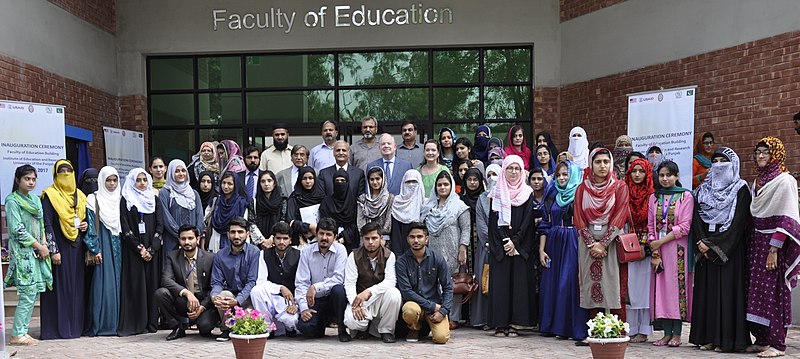 File:USAID Mission Director John Groarke Inaugurates Faculty of Education at the University of Punjab, Highlighting Education as a Key to Development and Human Rights (33839563115).jpg