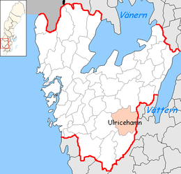 Ulricehamn – Localizzazione