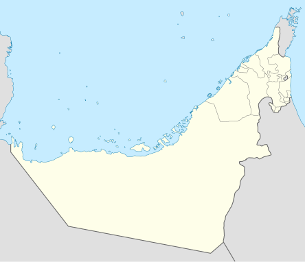 Location map Jungtiniai Arabų Emyratai