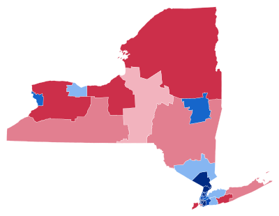 Elecciones a la Cámara de Representantes de los Estados Unidos en Nueva York, resultados de 2016 por district.svg