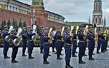 The Band of the Airborne Forces on Paratroopers' Day VDV Day 90th anniversary 05.jpg