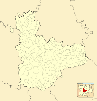 Location map Valladolid