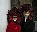 Venice masks Nasone and his wife