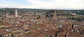 Blick über Verona vom Torre dei Lamberti