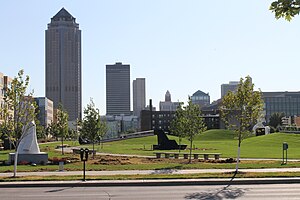 Downtown Des Moines