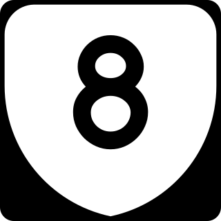 <span class="mw-page-title-main">Virginia State Route 8</span> State highway in Virginia, United States