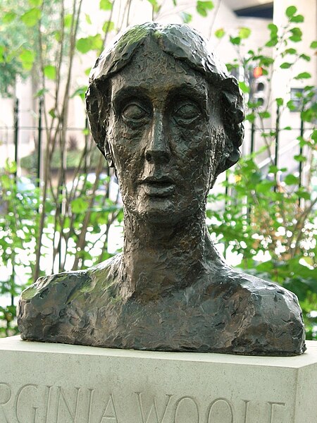 File:Virginia Woolf, Tavistock Square, London.JPG