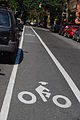 This photo is of Wikis Take Manhattan goal code R3, Bike Lane, standard.