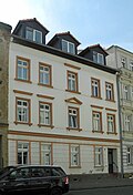 Apartment building in closed development