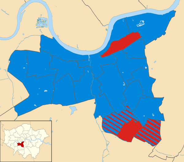 Wandsworth London UK local election 2006 map.svg