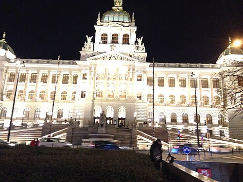 Wenceslas Square in Prague