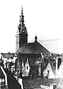 Вид на собор святого Николая, до 1945 года.