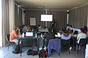 Wikisource meetup at Wikimania 2016 in Esino Lario.