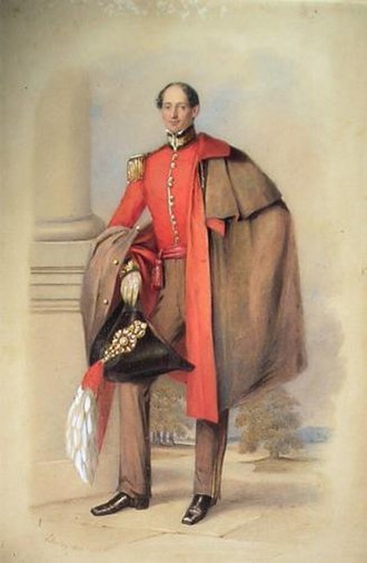 William Conway Gordon (1798–1882) while he was A.D.C. to Sir Peregrine Maitland in Madras