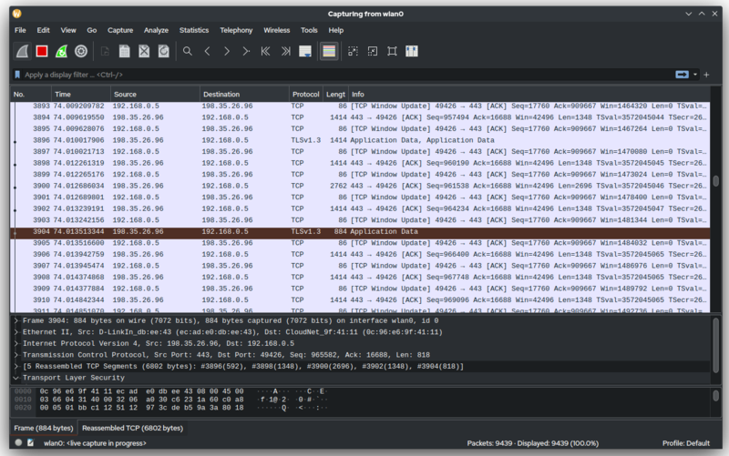 File:Wireshark 3.6 screenshot.png