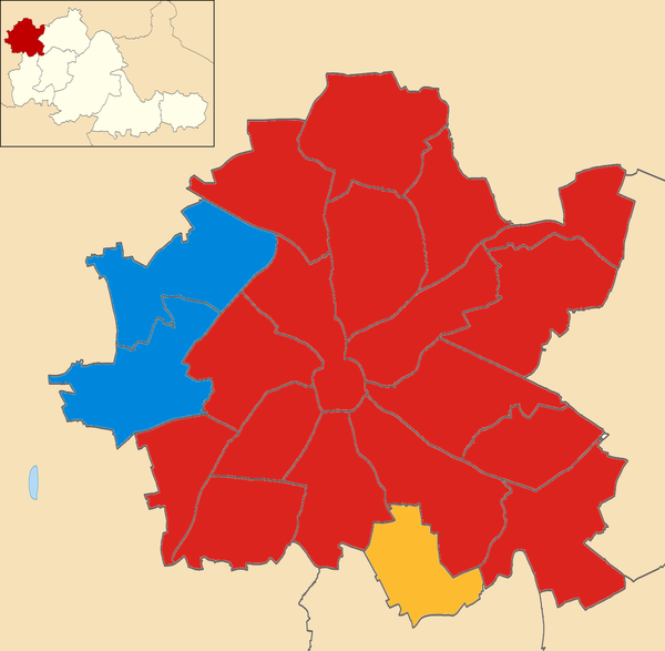 2012 local election results in Wolverhampton