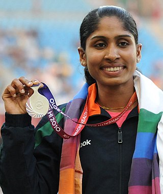 <span class="mw-page-title-main">M. A. Prajusha</span> Indian athlete