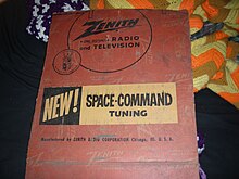 A box advertising a remote control system often referred to as "Space Command Tuning" Zenith space.jpg