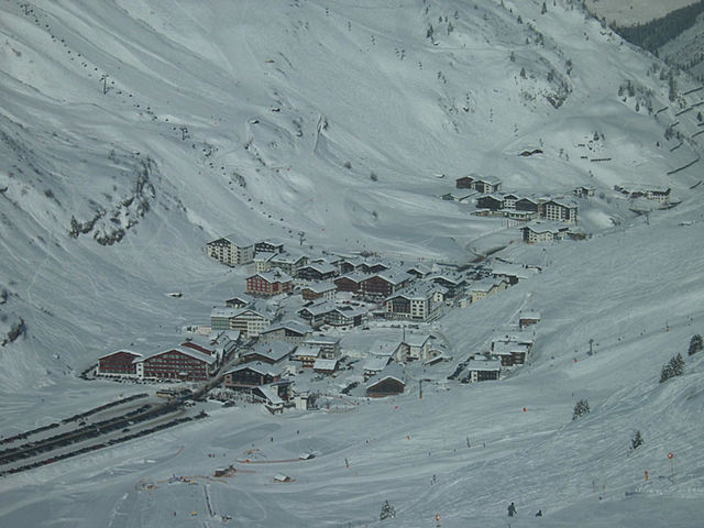 Zuers at the Flexenpass in Vorarlberg.