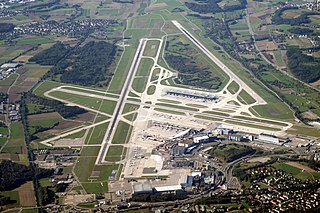 <span class="mw-page-title-main">Zurich Airport</span> International airport serving Zurich, Switzerland