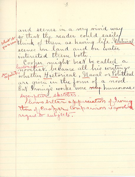 File:"A Comparison of Irving and Cooper" essay by Sarah (Sallie) M. Field, Abbot Academy, class of 1904 - DPLA - 545659e3118103b7b577ecb59279bcde (page 3).jpg