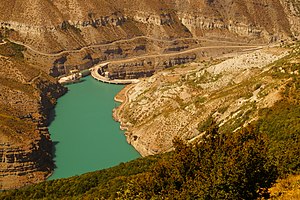 Miatlinskaya HPP i Sulak Canyon.  Dagestan.jpg