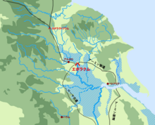 ファイル:ヨーク地方の地図－歴史－ローマ時代.png