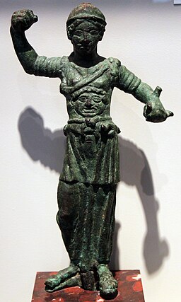 Etruskische Skulptur: Minerva (500 v. Chr.). Altes Museum, UNESCO-Welterbe Berliner Museum